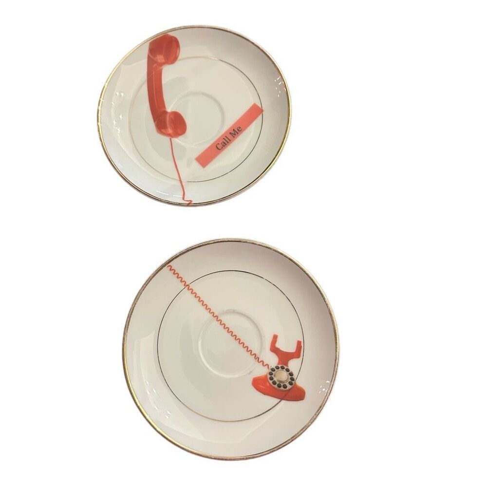 Call Me Double Decorative Plates